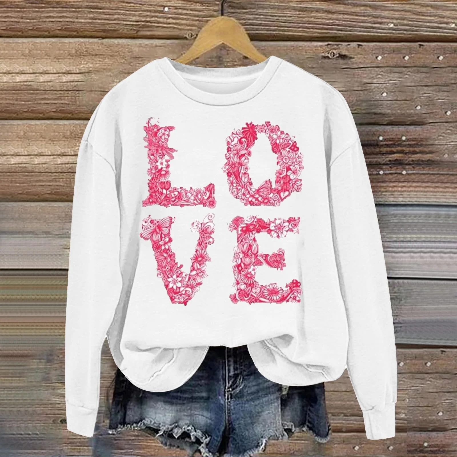 Женский свитшот Рождественский 2024, фото №2