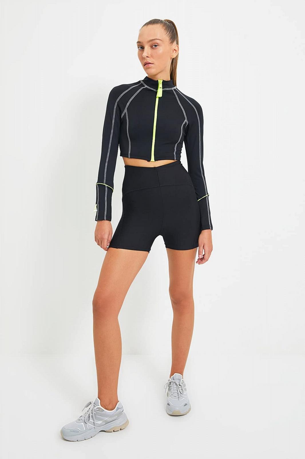 Женские тайтсы TRENDYOL Roller Sports, черные, фото №8