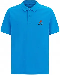 Чоловіча футболка-поло GUESS / Блакитна / Розмір M - Фото 1