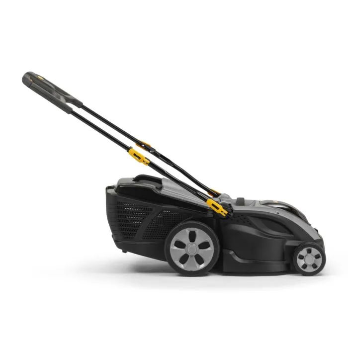 Газонокосарка Alpina Li Kit 48V (4Ah) / 38см / 6 поз. / 350 кв. м / 40 л / Чорна-Сіра, фото №4