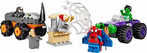 Конструктор Lego Marvel 10782 Spidey and His Amazing Friends Hulk Vs Rhino Truck Showdown synthetic.ua - Фото 1