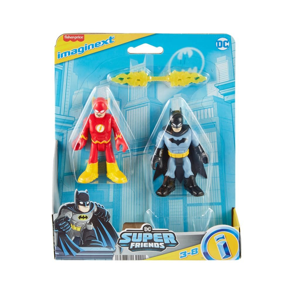 Фигурки Бэтмен и Флэш Imaginext DC Super Friends, фото №6