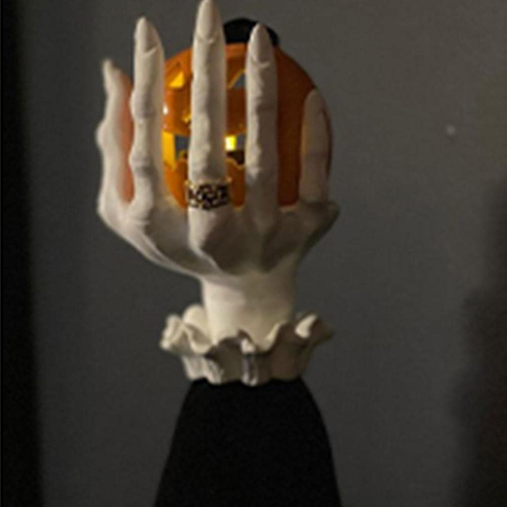 Kerzenhalter Hexenhand Halloween Candlestick Hexe Hand, фото №3