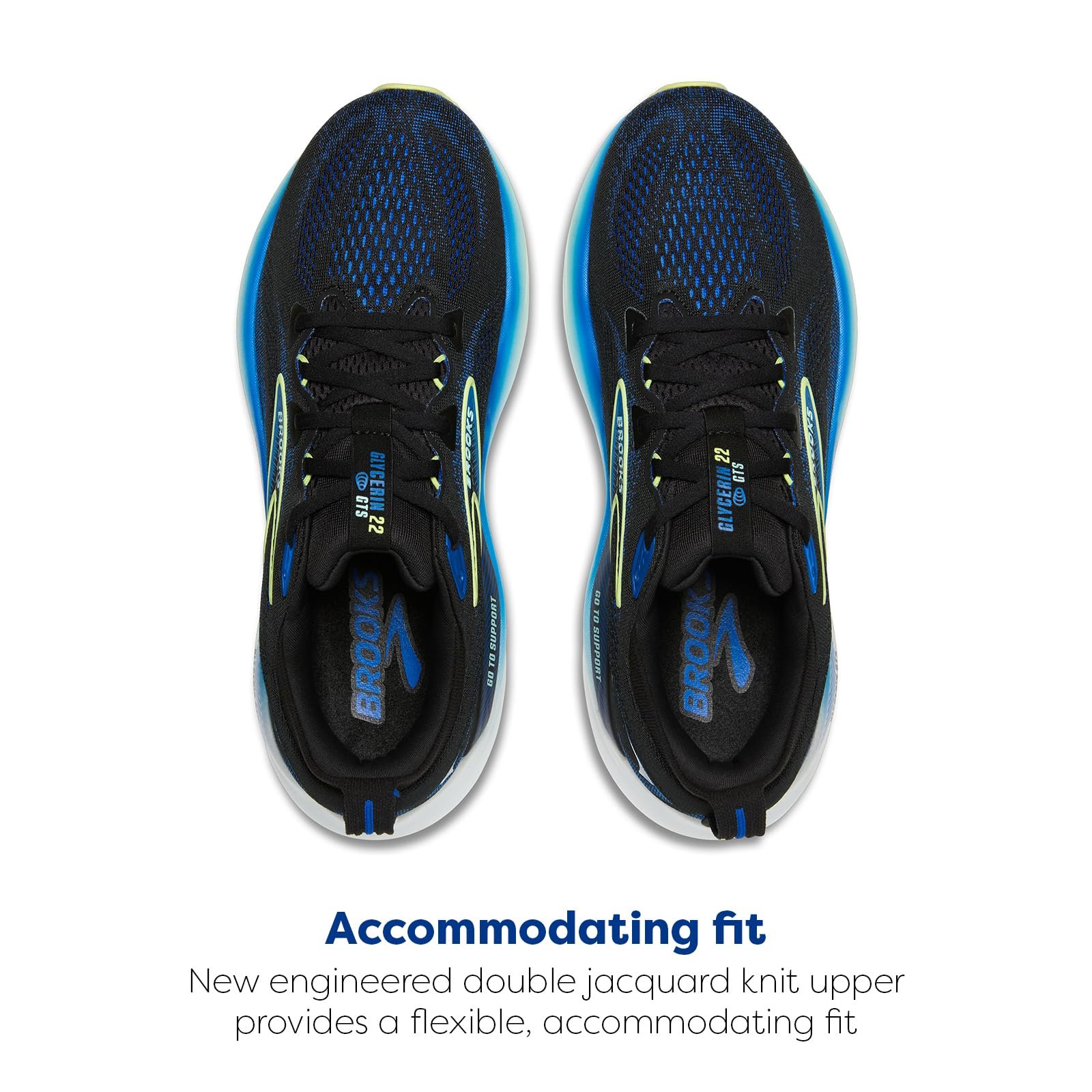 Кросівки Brooks Glycerin Gts 22 Чоловічі, фото №4 Кросівки Brooks Glycerin Gts 22 Чоловічі, фото №4