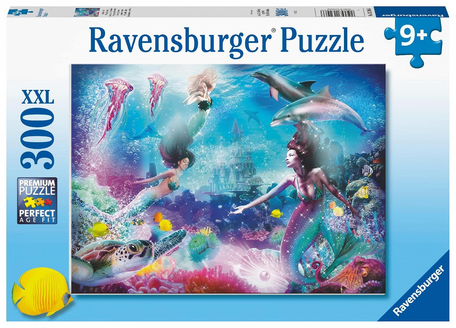 Пазл Ravensburger В королевстве русалок 300 XXL деталей от 9 лет, фото №1