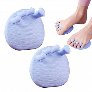 Роздільники для пальців ніг для чоловіків і жінок | М'який силікон для полегшення дискомфорту від Hallux Valgus - Фото 1