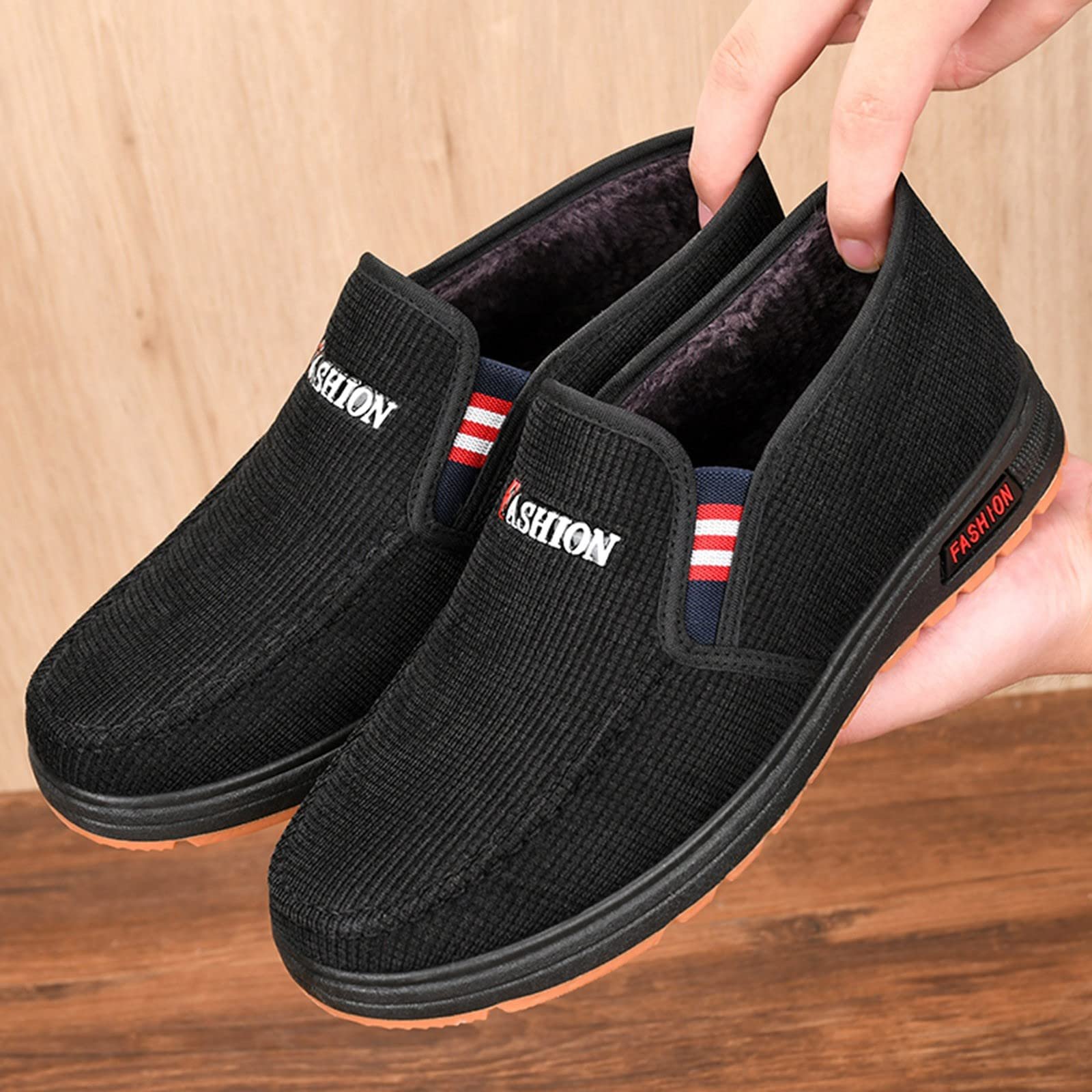 Кроссовки Road Fashion Летние Мужские Дышащая Сетка Плоские На Шнурках Повседневные Красные Черные, фото №5