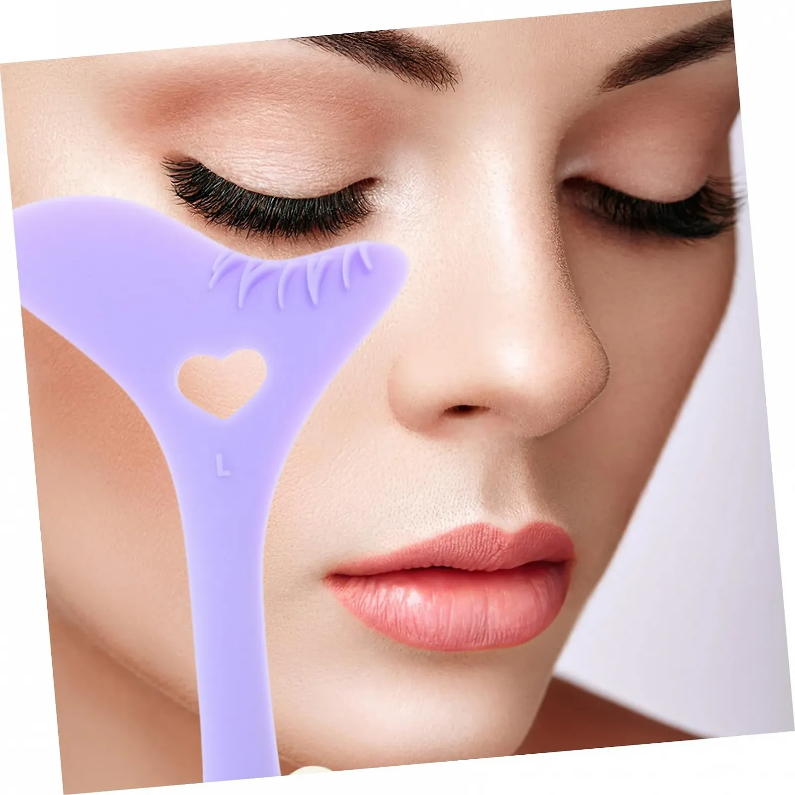 Трафареты для подводки WOFASHPURET Многоразовые Фиолетовый, фото №7 Трафареты для подводки WOFASHPURET Многоразовые Фиолетовый, фото №7