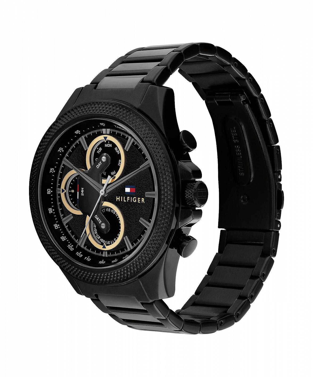 Часы Tommy Hilfiger Multi Dial Quartz для мужчин с ремешком из нержавеющей стали, фото №2