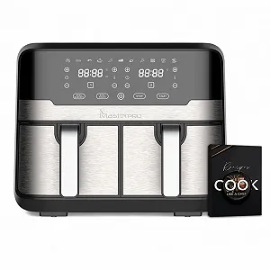Мультипечь MasterPRO Rocket Duo 900 9 л 2100 Вт LED-экран 11-в-1 Black - Фото 1