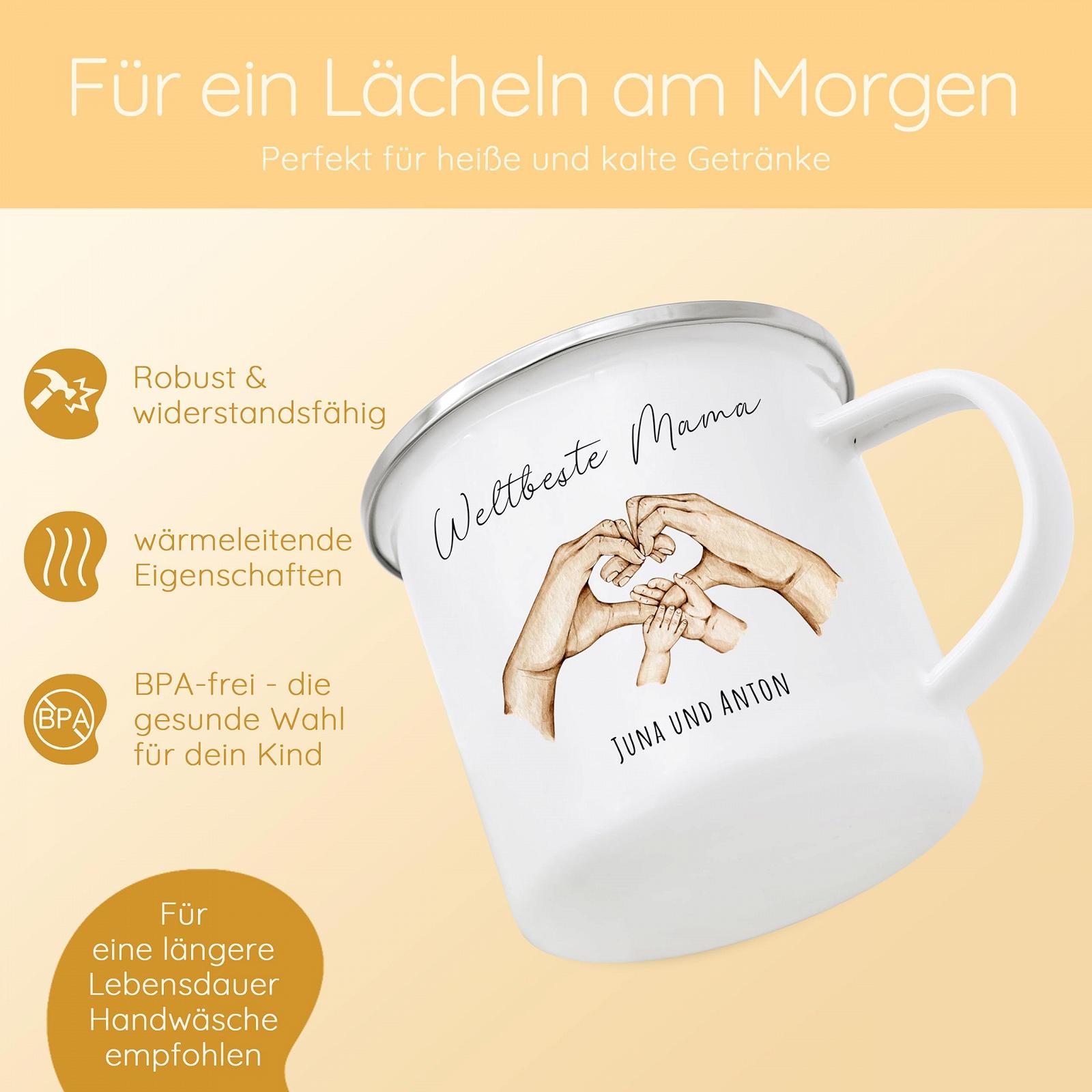 Персоналізована Емальована Кружка для Дітей з Високоякісним Спеціальним Принтом, фото №4 Персоналізована Емальована Кружка для Дітей з Високоякісним Спеціальним Принтом, фото №4