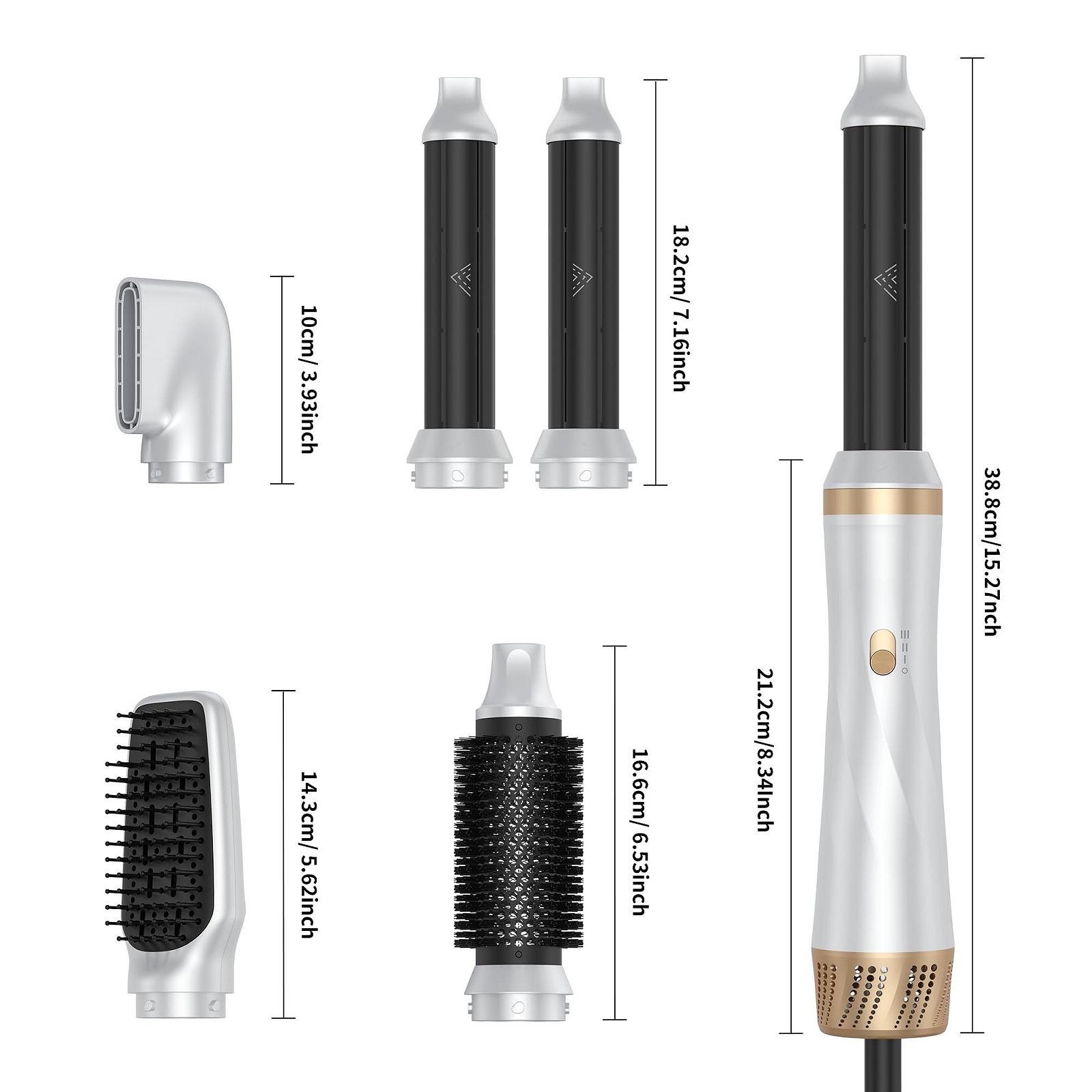 Фен-щітка 5-in-1 Hot Air Styler Ion 32mm 3 Levels, фото №9