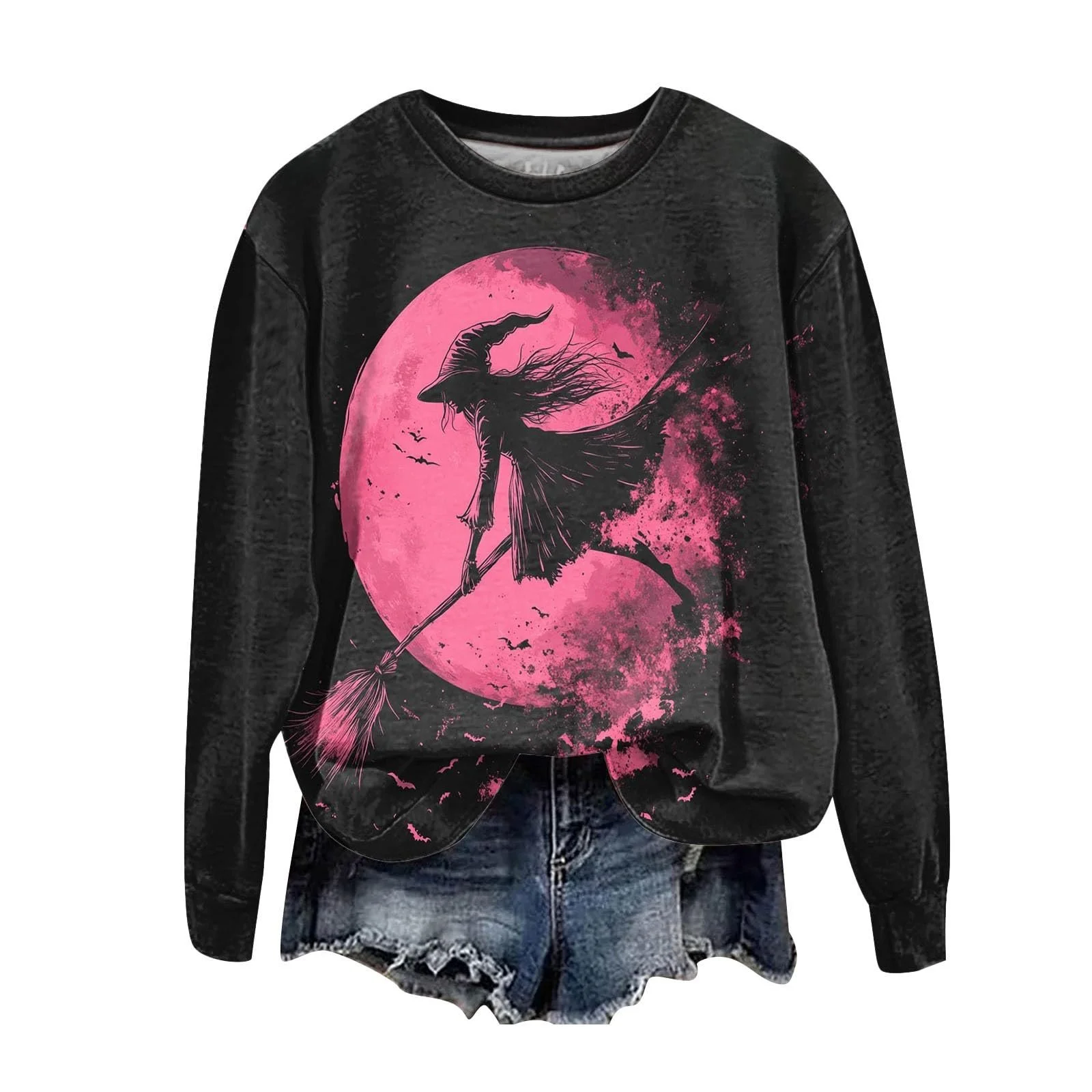 Жіночий Светр Halloween з принтом, фото №2 Жіночий Светр Halloween з принтом, фото №2