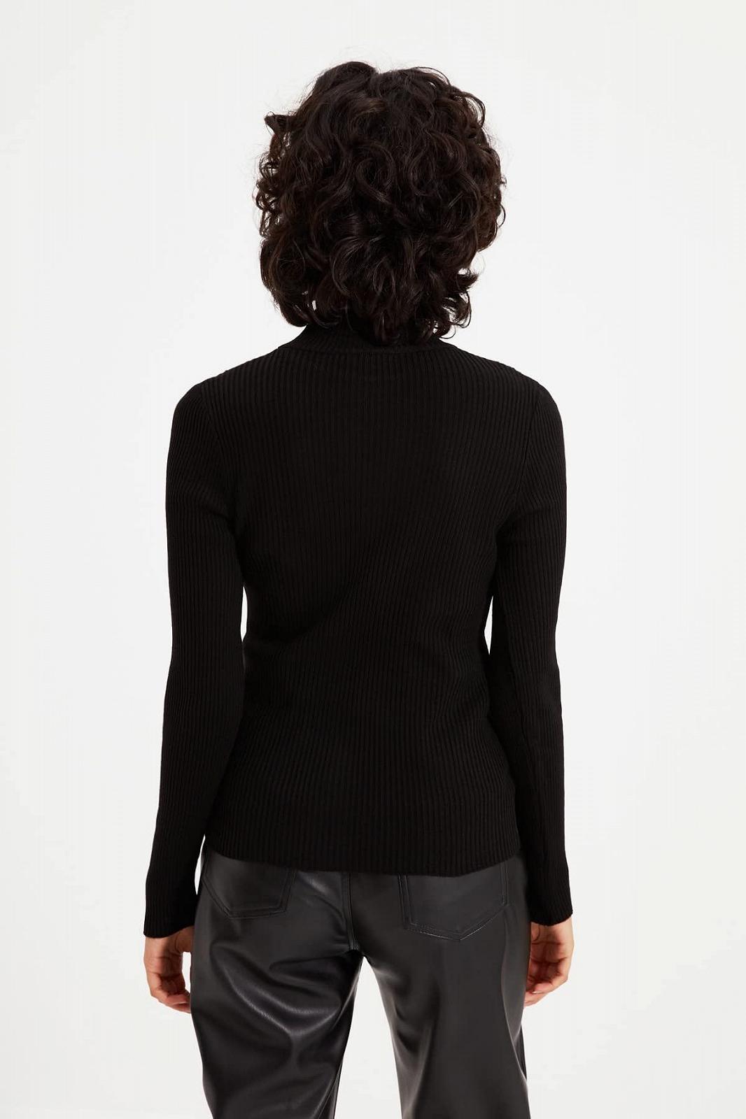 Свитшот TRENDYOL Slim с ажурным воротником-стойкой, фото №6 Свитшот TRENDYOL Slim с ажурным воротником-стойкой, фото №6