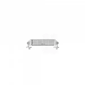 Інтеркулер VAN WEZEL 58004233 для VW - Фото 1