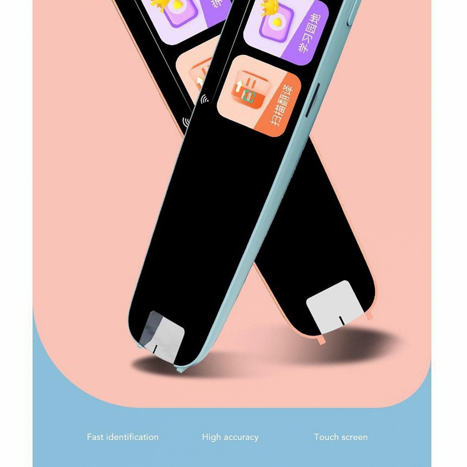 Портативний пристрій для перекладу голосу Cryfokt, офлайн сканування Синій, фото №8