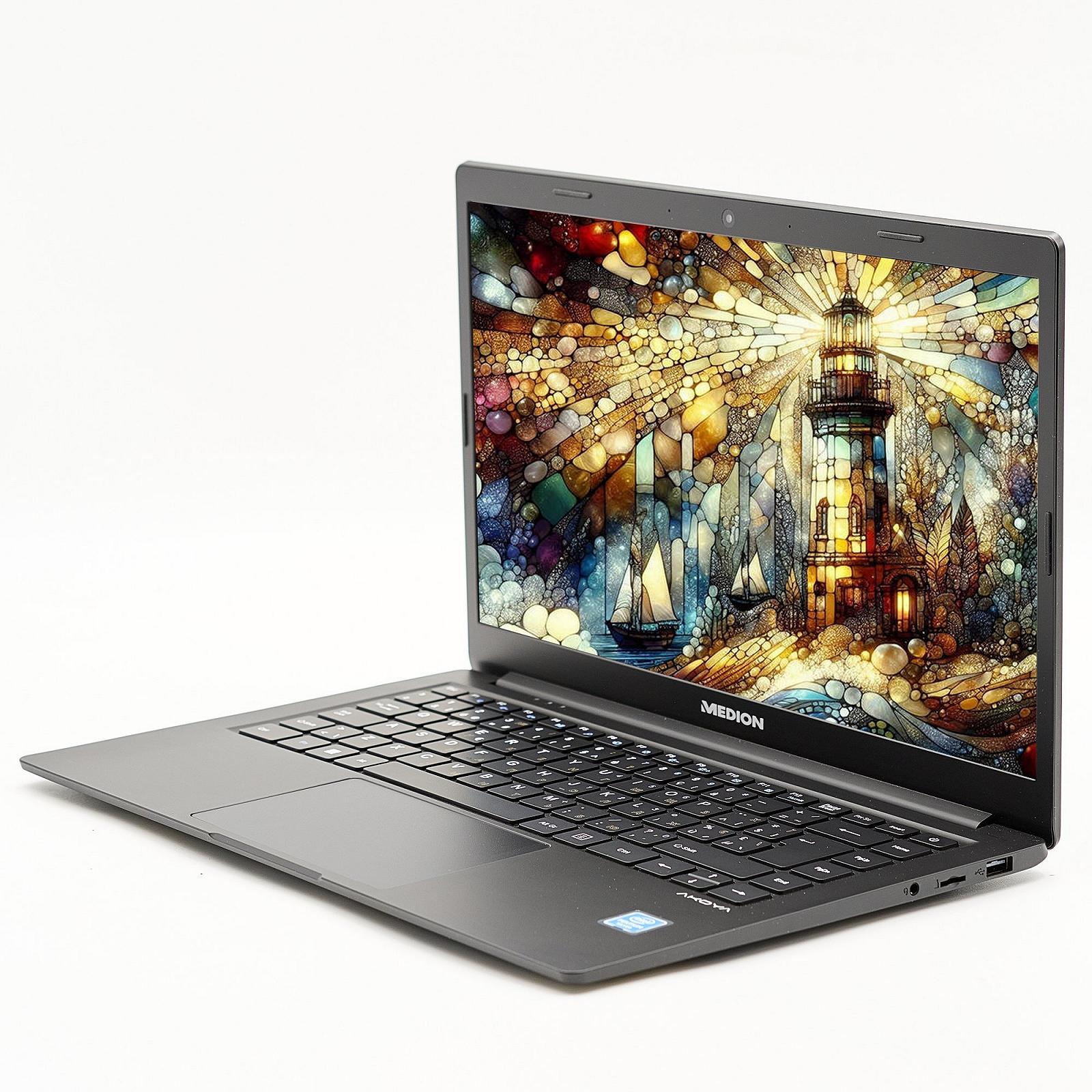 Ноутбук 14" Medion (Lenovo Group) Akoya E4252 Intel RAM 8 ГБ SSD 512 ГБ Intel Graphics Метал Ультрабук Win10 (4487), фото №4