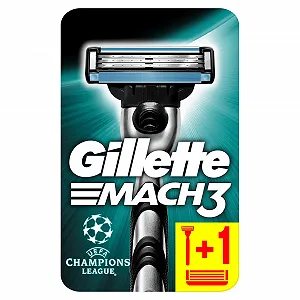 Бритва Gillette Mach3 Steel Blades 1 кассета Men - Фото 1