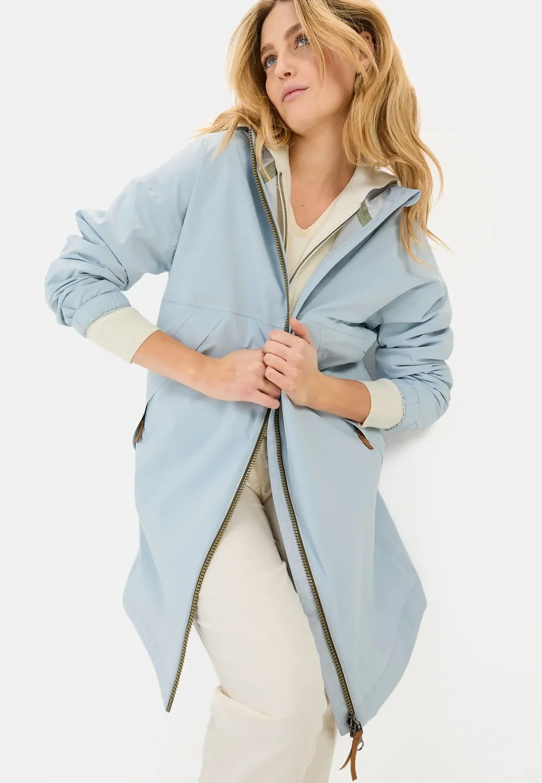 Легке функціональне пальто camel active з переробленого поліестеру, фото №5 Легке функціональне пальто camel active з переробленого поліестеру, фото №5