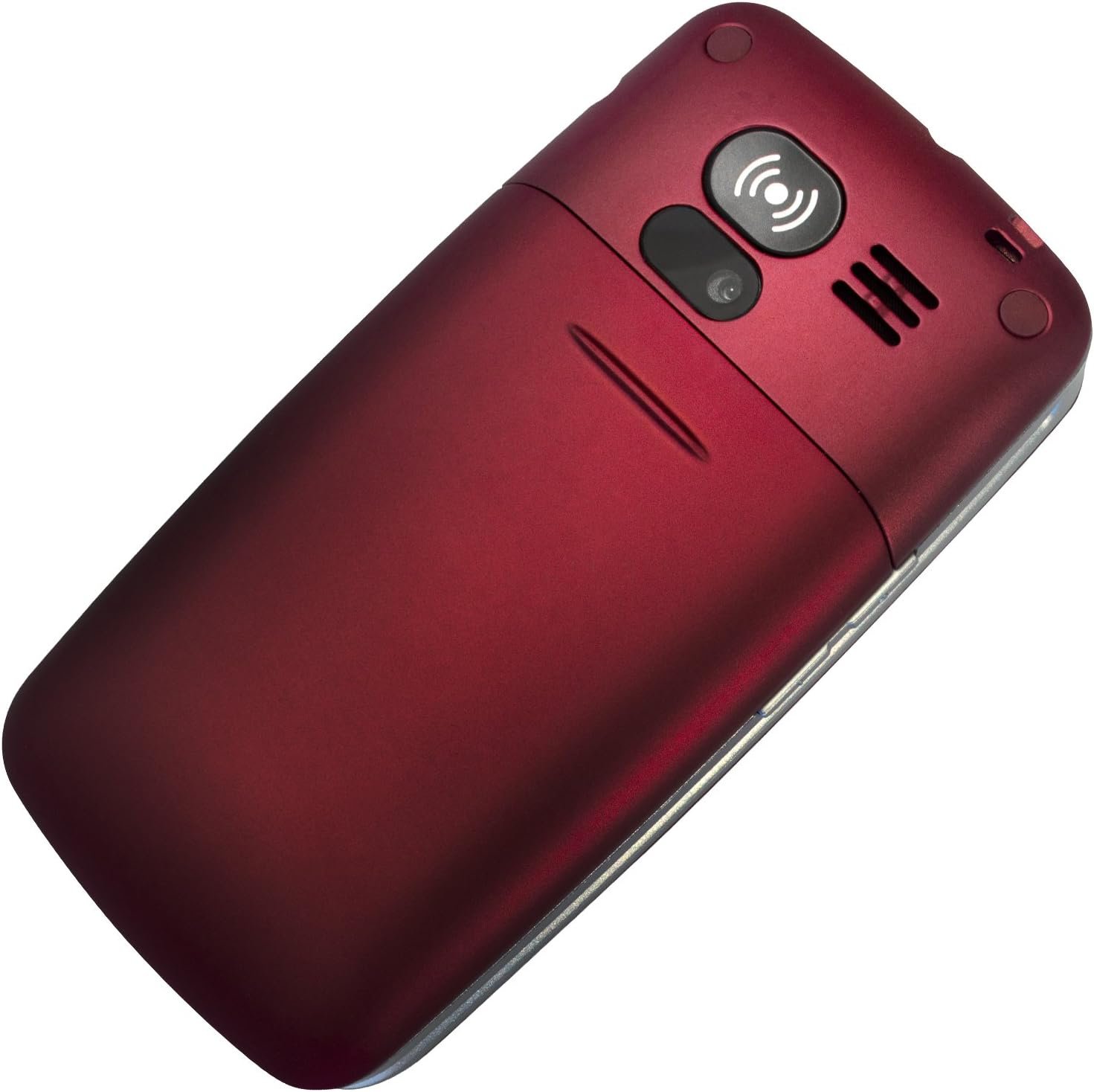 Телефон 2.4" Simply Smart MB 100 / 64 МБ / 100 МБ / 1-SIM / Bluetooth 3.0 / FM / SD-слот / Камера 2Мп / 800мАч / Ліхтарик/ Кнопка підтримки (SOS) / Великі клавіші / Голосова клавіатура / Червоний, фото №5
