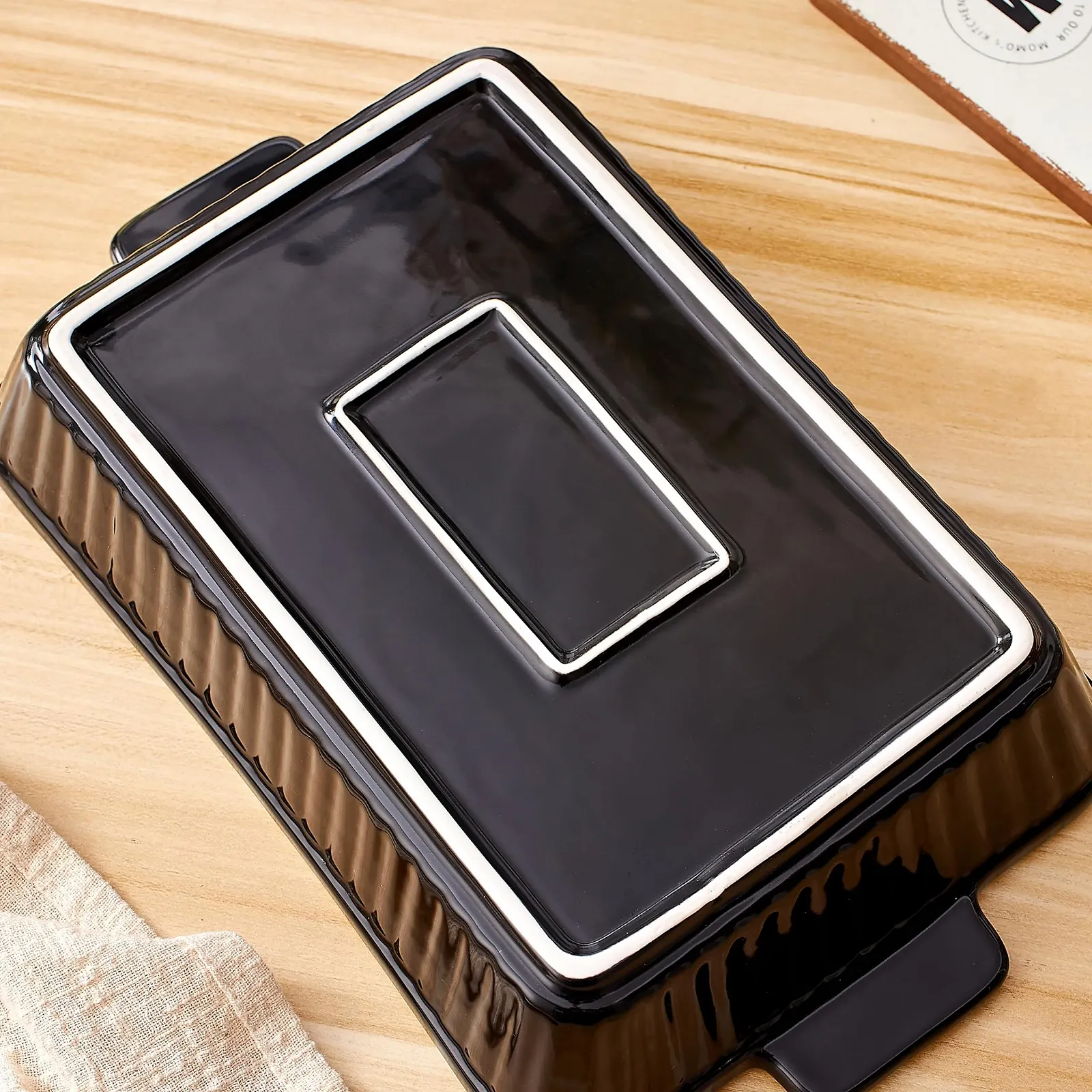 Набор форм для запекания Swuut 3 шт. керамические прямоугольные 33 x 23.5 см 4000 мл, фото №4 Набор форм для запекания Swuut 3 шт. керамические прямоугольные 33 x 23.5 см 4000 мл, фото №4