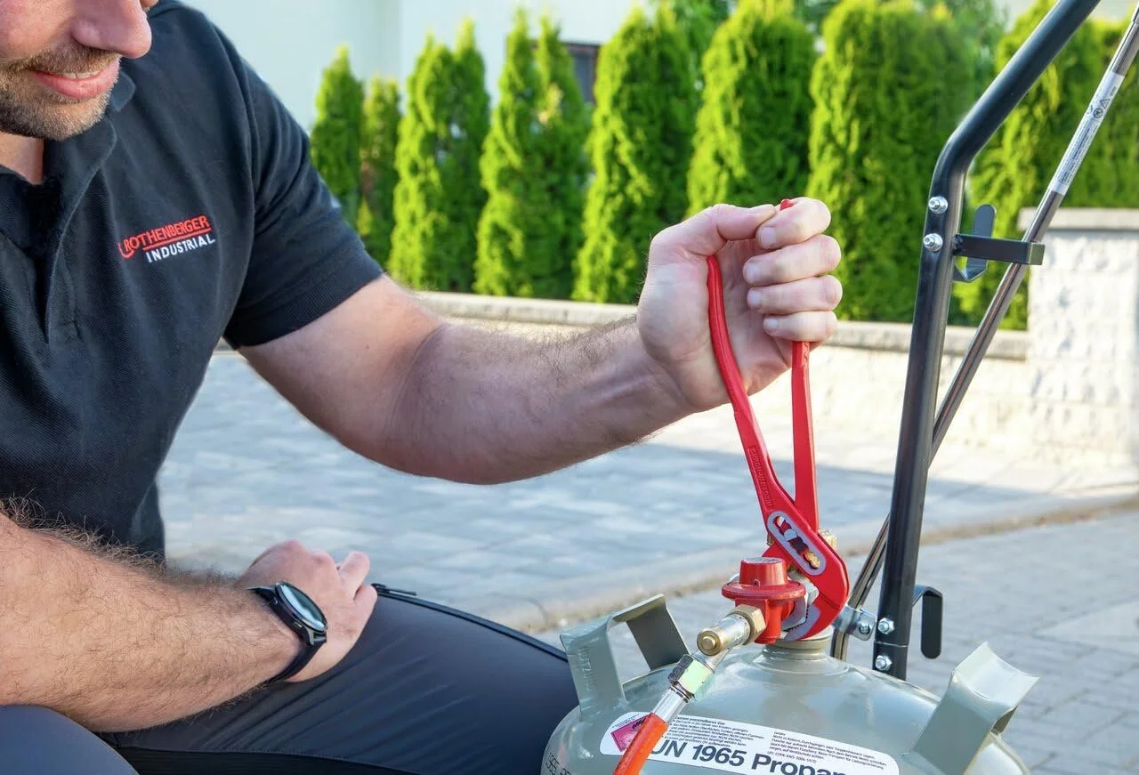 Клещи переставные ROTHENBERGER Industrial Диаметр 1.1/2 дюйма / 48 мм, фото №4