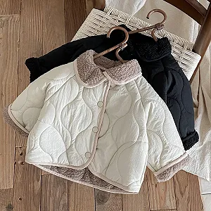 Дівчача зимова куртка, пуховик, стьобана куртка synthetic.ua - Фото 1