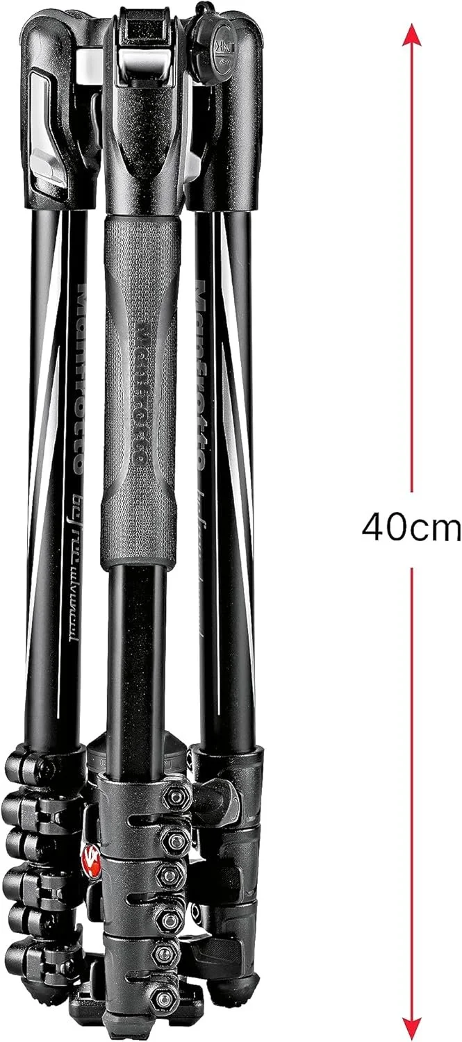 Штатив Manfrotto MKBFRLA4BK-BH-A з металевою платформою 200PL Чорний, фото №4 Штатив Manfrotto MKBFRLA4BK-BH-A з металевою платформою 200PL Чорний, фото №4