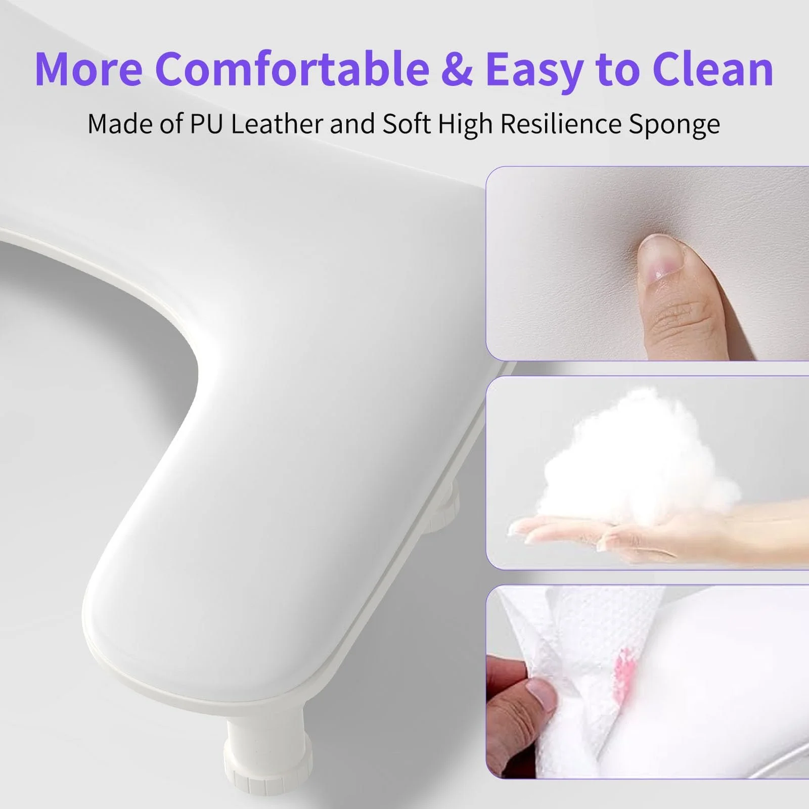 Підставка для рук U-подібна ZIZZON Регульована по висоті, мікрофібра, PU шкіра, фото №5