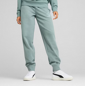 Штани SCRIPT Comfort Sweatpants 68498530 Puma Зелений L - Фото 1