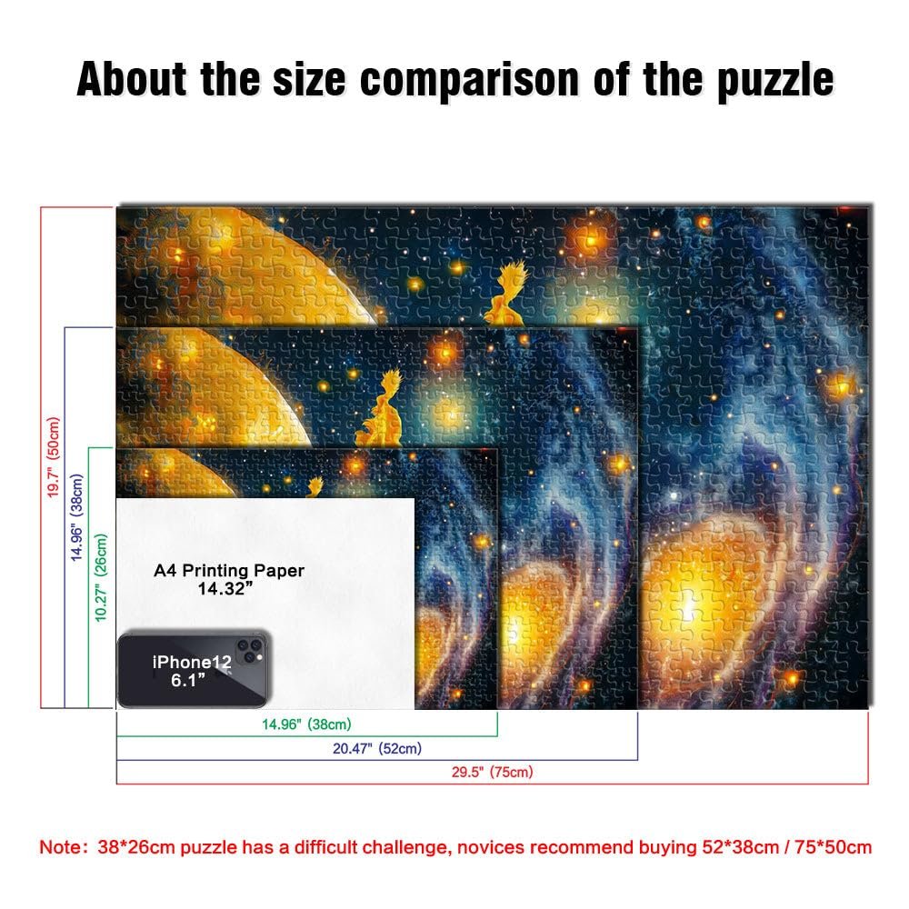 Пазл The Little Prince and the Fox 1000 элементов 38 x 26 см, фото №5