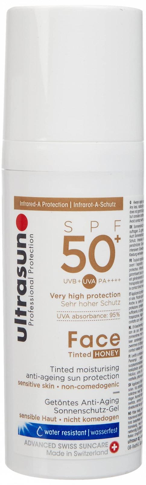 Крем для обличчя Ultrasun Tinted SPF50+ Honey, фото №4