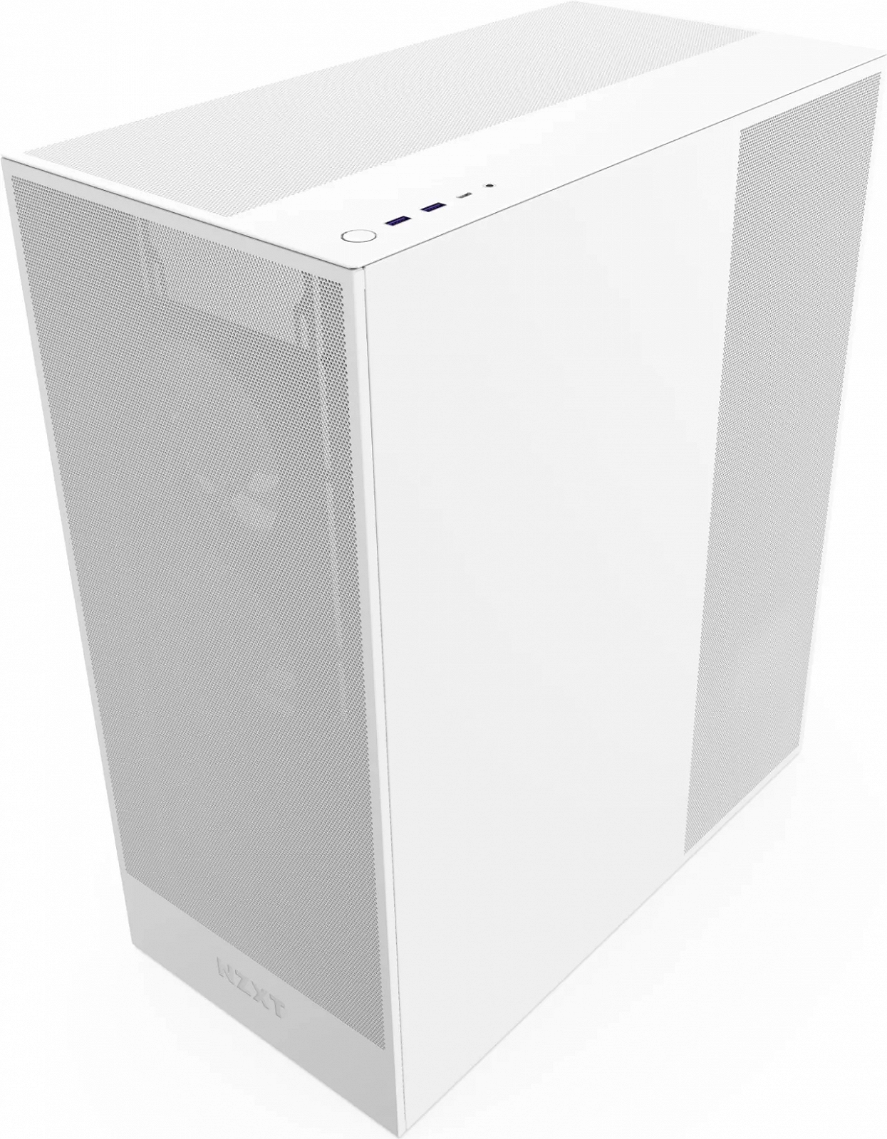 Корпус NZXT H7 Flow RGB / без БЖ / Midi-Tower / 3x120mm RGB Fan / Max GPU 410mm / Білий, фото №2