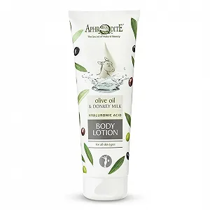 Лосьон для тела Оливковое масло и Молоко ослицы Aphrodite The Youth Elixir 200 мл - Фото 1