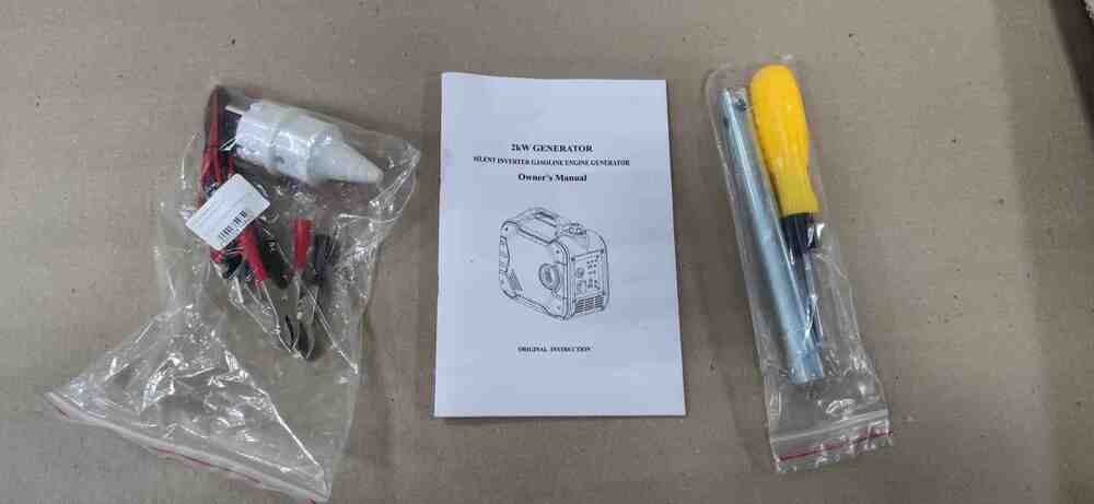 Электрогенераторы Kama KGL2000IS 2 кВт Black-Red, фото №1