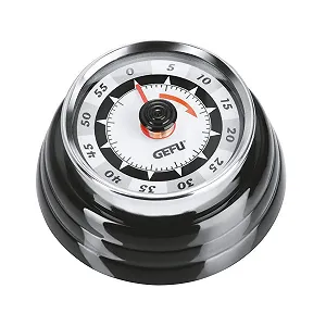 Таймер Gefu ge12290 Retro Black Metal 7.3 x 7.3 x 3.31 см synthetic.ua - Фото 1
