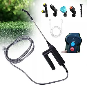 Акумуляторний обприскувач Garden Sprayer 5 V 5 насадок шланг 5 м - Фото 1