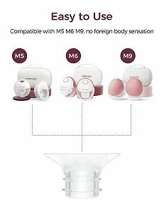 Вставка для фланця Momcozy 15 мм для молоковідсмоктувачів M5/M6/M9 synthetic.ua - Фото 1