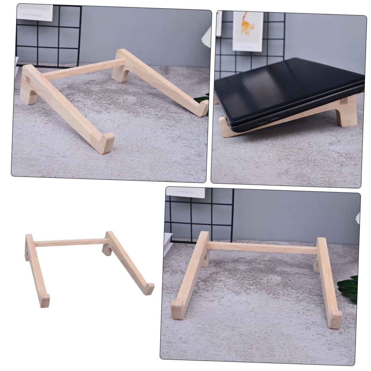 Подставка для ноутбука Praktischer из массива дерева каучука, фото №7