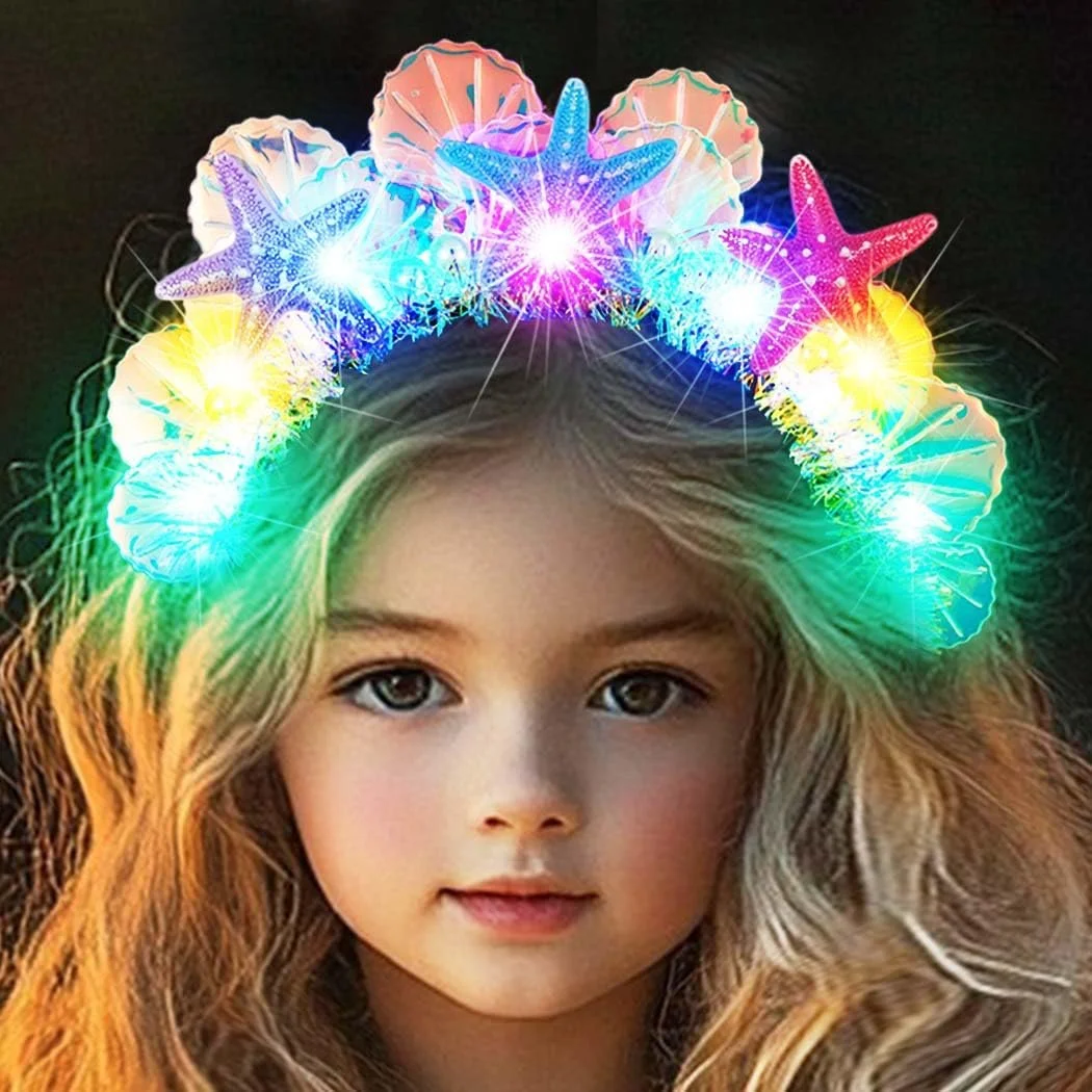 Обруч для волосся Zoestar, що світиться, фото №4