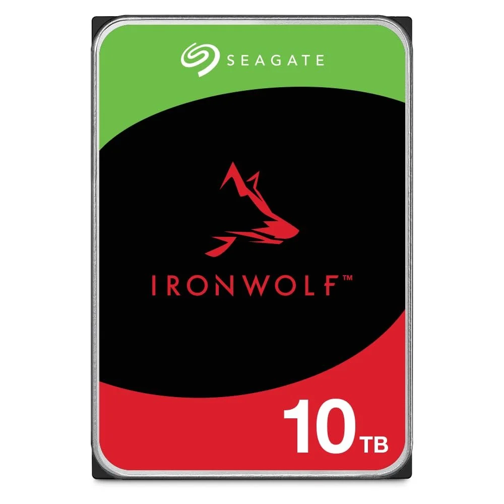Внутренний жесткий диск Seagate IronWolf ST10000VN0008 10 ТБ 3.5" 7200 rpm CMR 256 МБ SATA 6 ГБ/с Серебристый, фото №1 Внутренний жесткий диск Seagate IronWolf ST10000VN0008 10 ТБ 3.5" 7200 rpm CMR 256 МБ SATA 6 ГБ/с Серебристый, фото №1