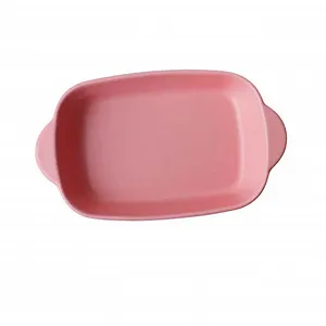 Форма для запекания TOYANDONA керамическая с ручками термостойкая микроволновая - Фото 1