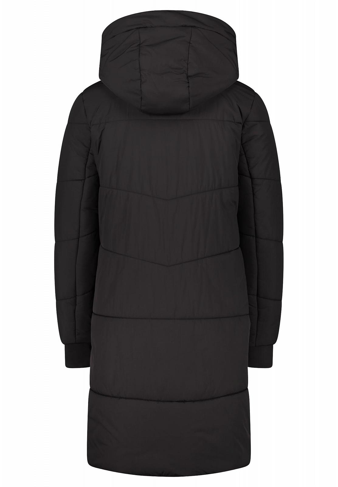 Жіноче пальто Amber & June стьобане з капюшоном, фото №2