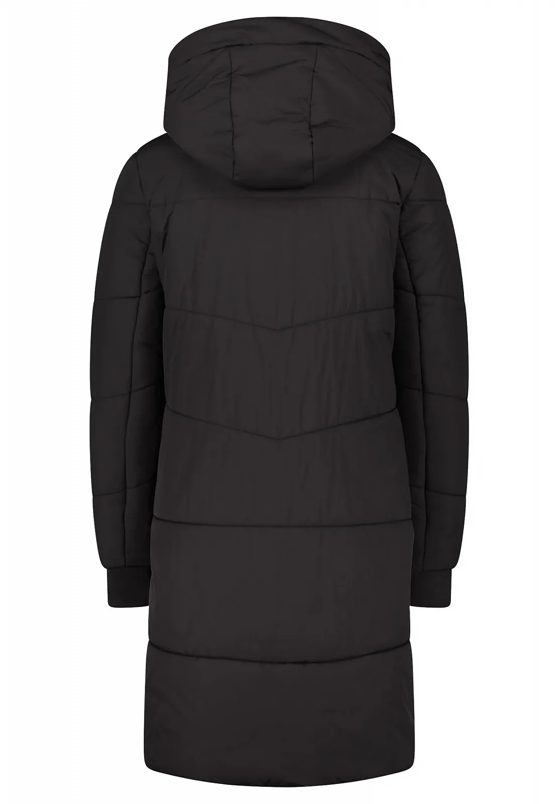 Жіноче пальто Amber & June стьобане з капюшоном, фото №2