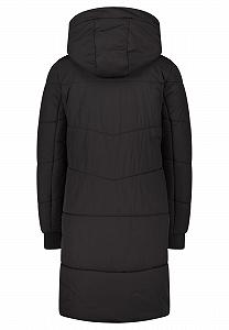 Женское стеганое пальто Amber & June с капюшоном synthetic.ua - Фото 1