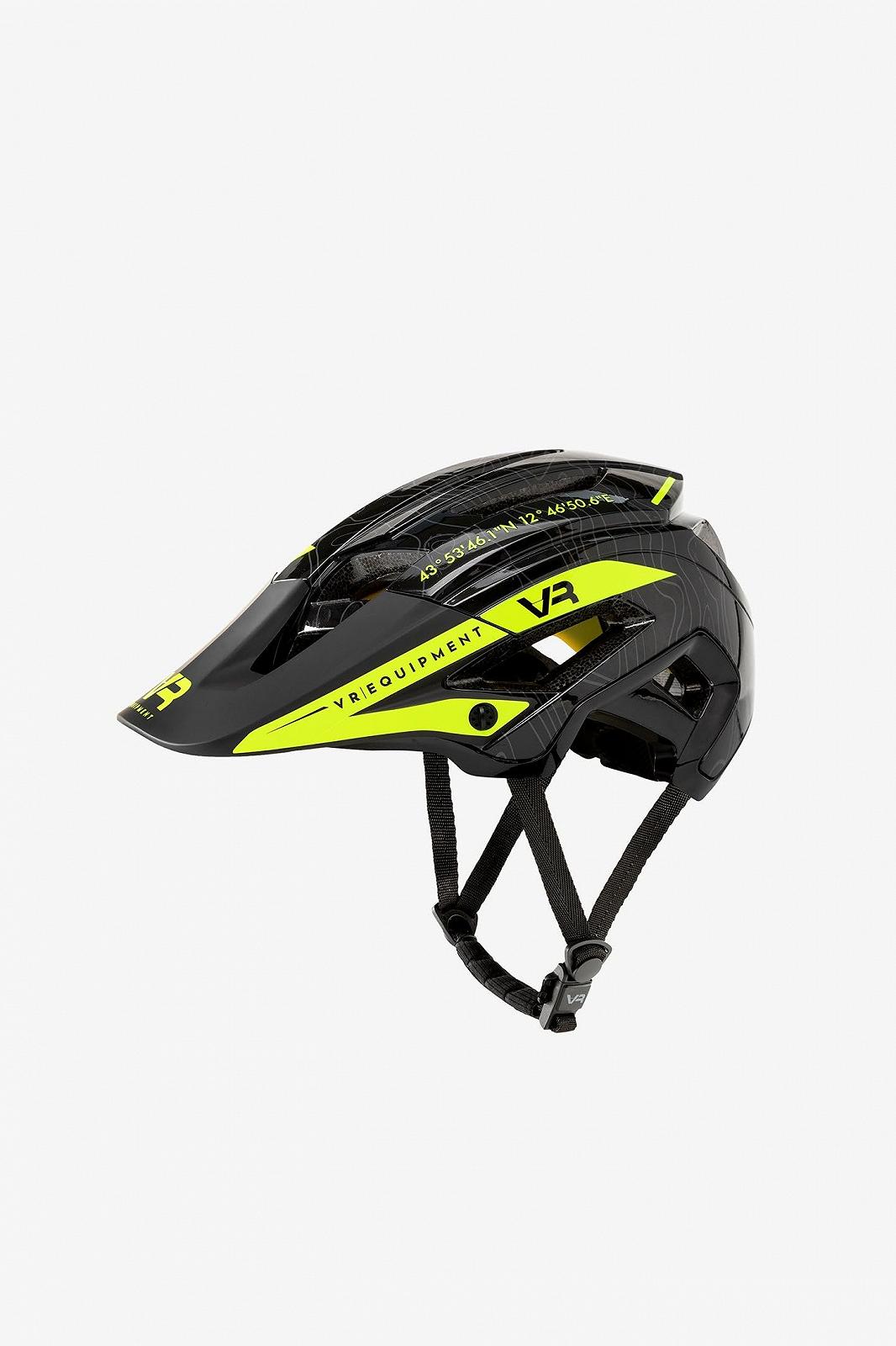 Шлем MTB Valentino Rossi Half Face S, черный, фото №1