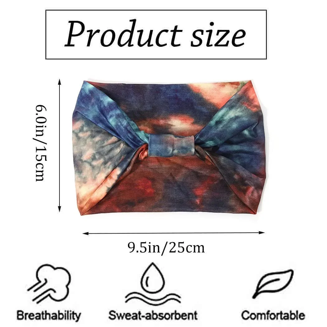 Пов'язка на голову Zoestar Boho Широка, фото №2