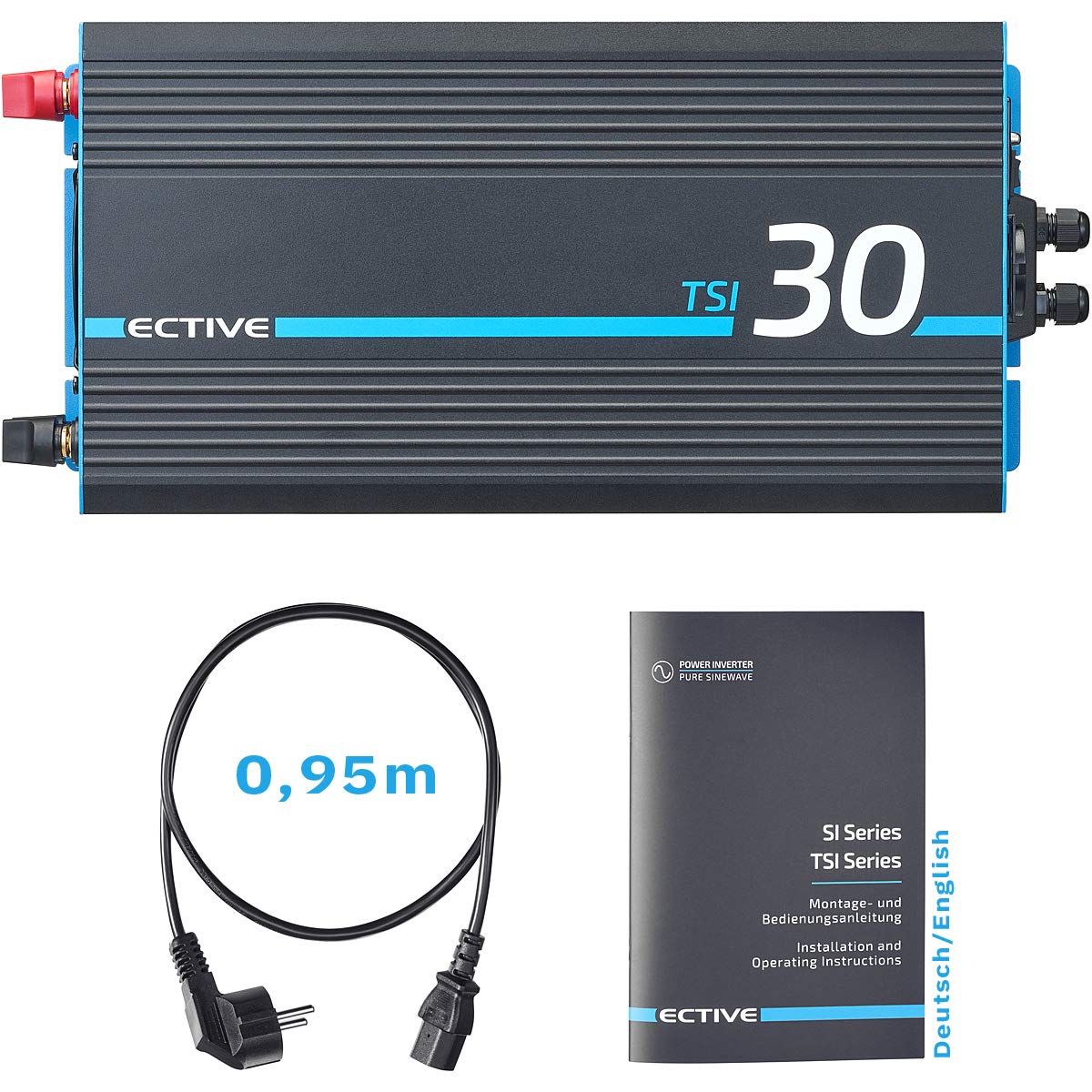 Инвертор Ective TSI серия с NVS 24 В до 230 В 500 Вт - 3000 Вт чистая 24 В, фото №4