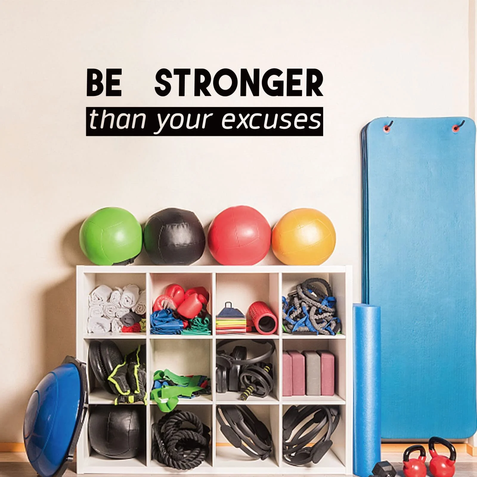 Наклейка на стіну SUPERDANT Be Stronger Quotes 61 x 19 cm Чорний, фото №4 Наклейка на стіну SUPERDANT Be Stronger Quotes 61 x 19 cm Чорний, фото №4