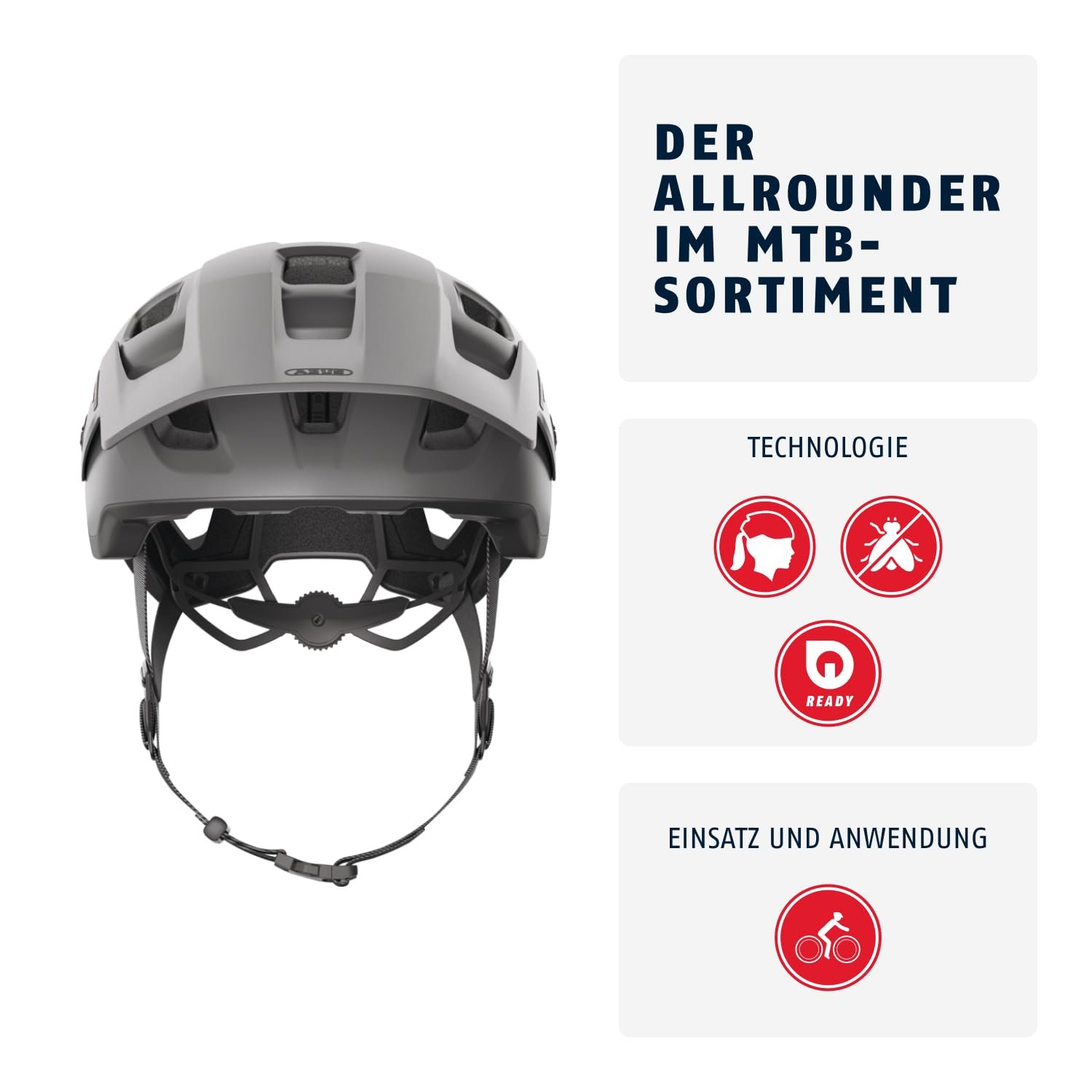Шолом ABUS MoDrop MTB, унісекс, фото №2
